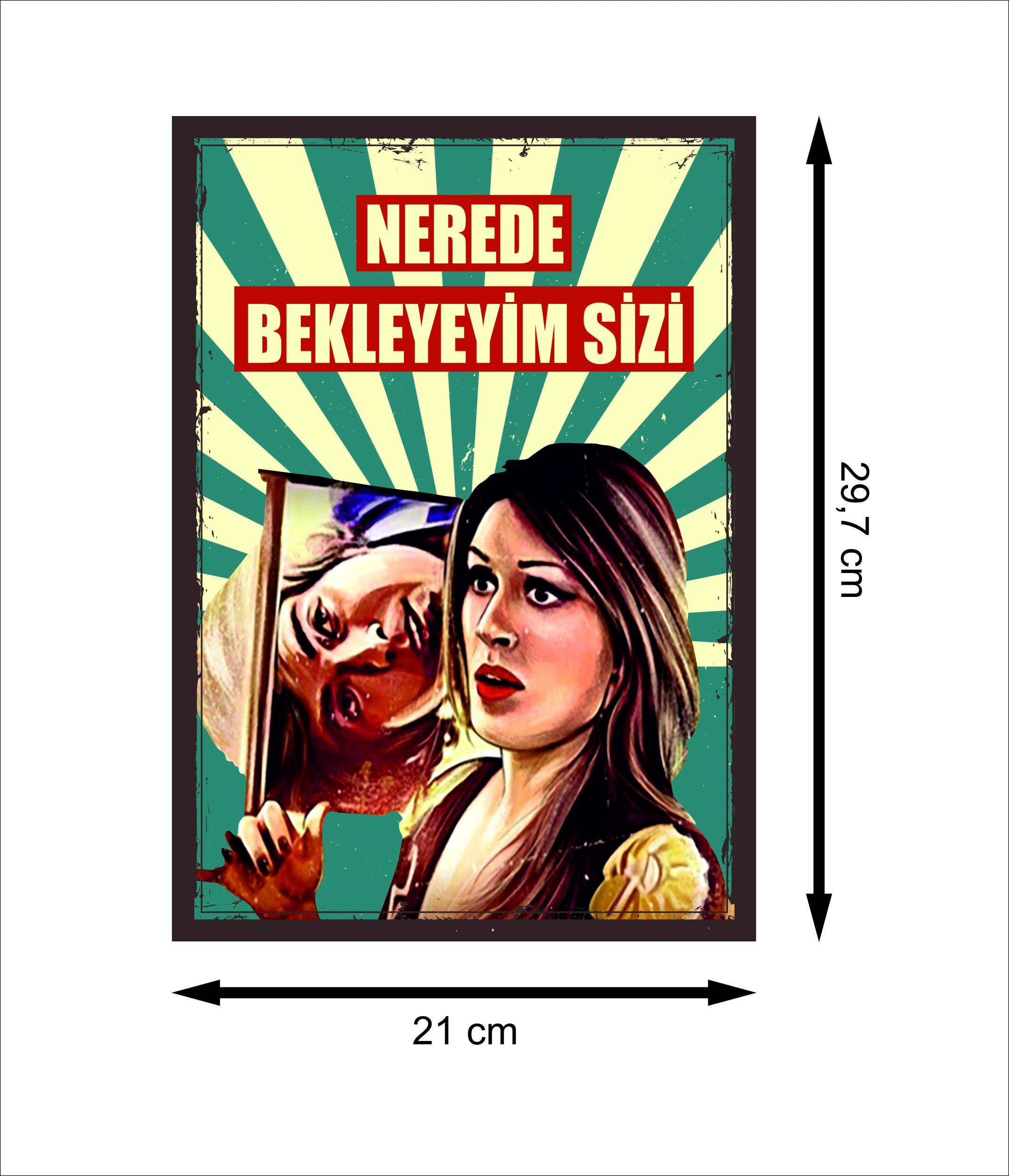 Ah%20Nerede%20Vah%20Nerede%20Yeşilçam%20Retro%20Ahşap%20Poster%20